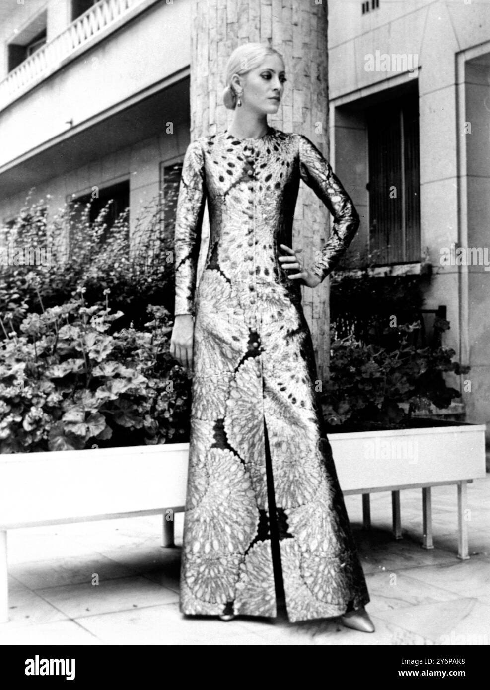 Yves saint laurent 1969 Black and White Stock Photos & Images - Alamy