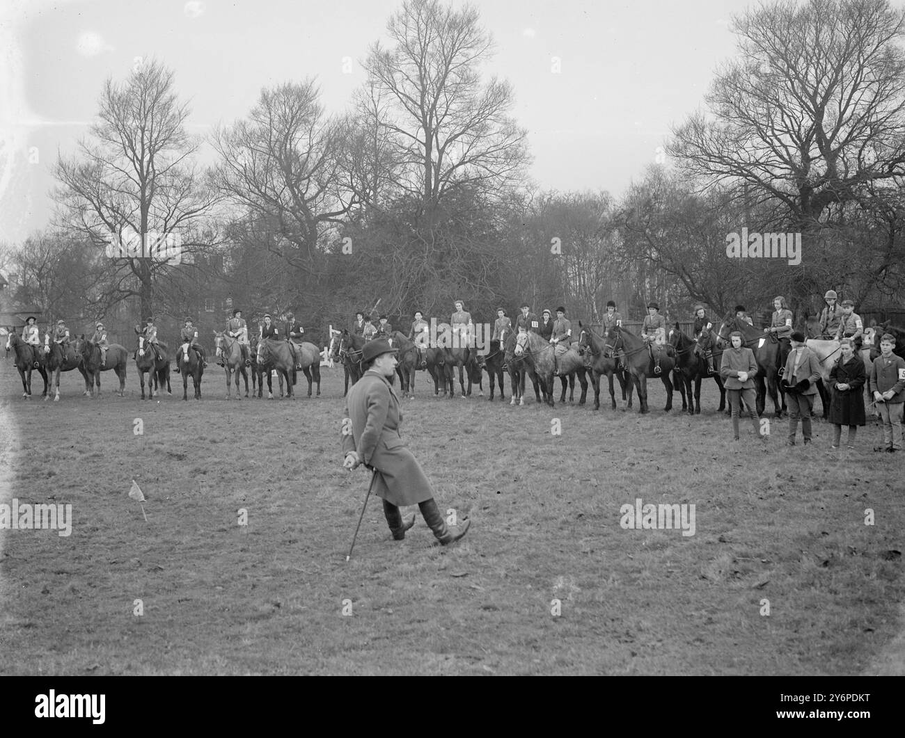 N.W. Kent Pony Club .   1 January 1947 Stock Photo