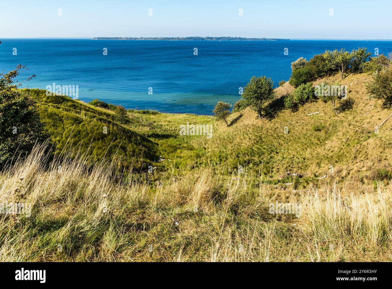Sundvikstranden, Landskrona kommun, Skåne, Skåne, Sweden Stock Photo