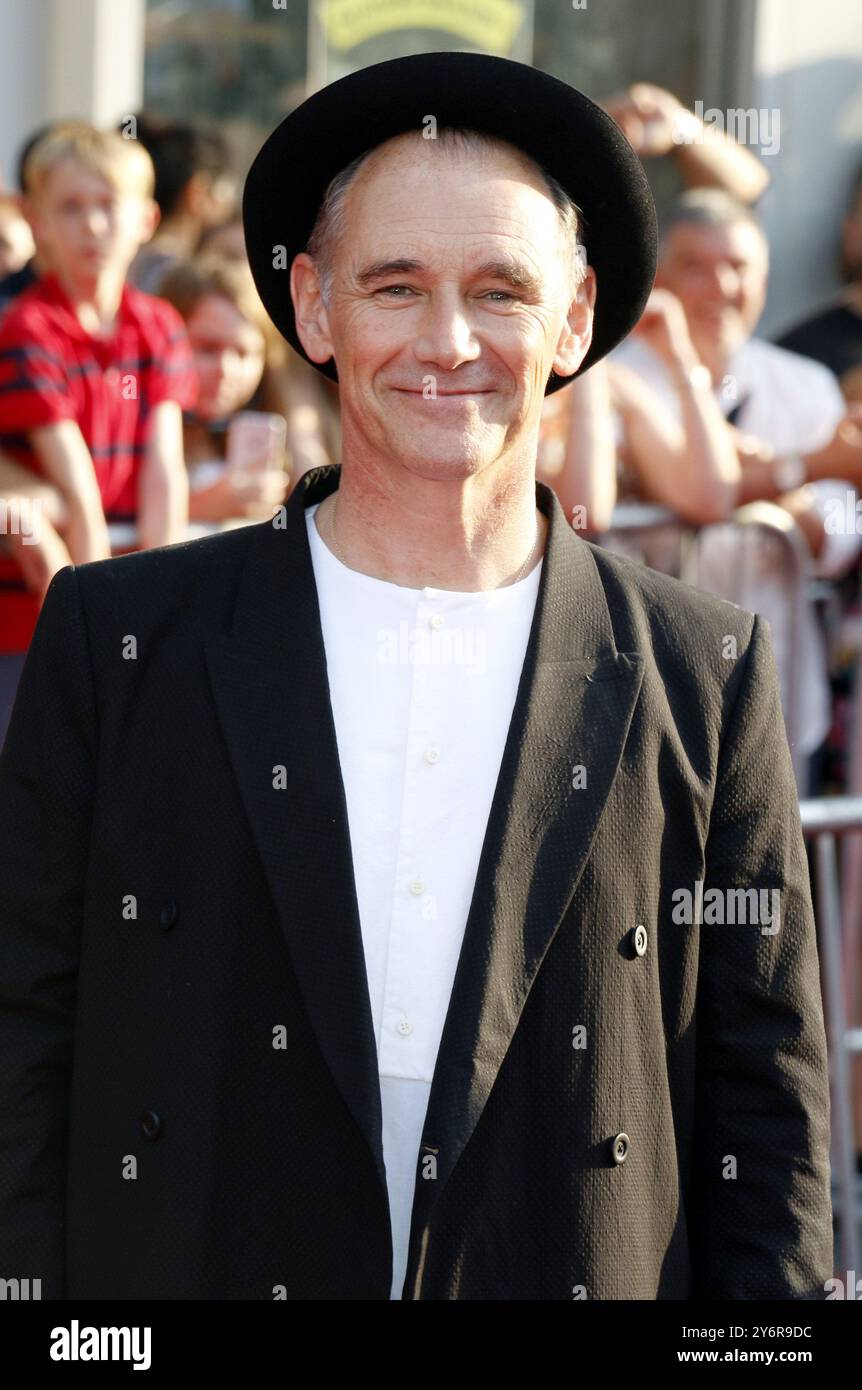 Mark Rylance at the Los Angeles premiere of 'BFG' held at the El ...