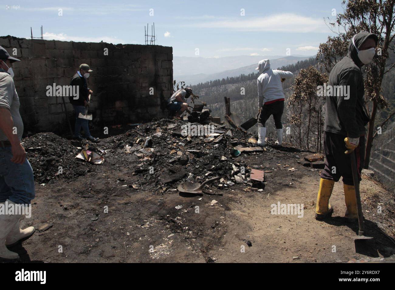 FIRE September 26, 2024 citizens affected their homes by fires collect ...