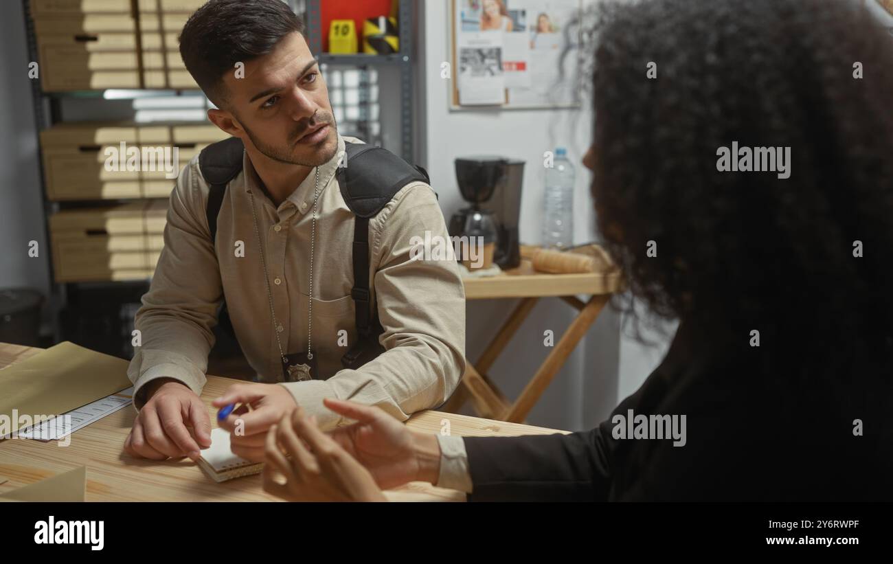 Police task meeting hi-res stock photography and images - Alamy