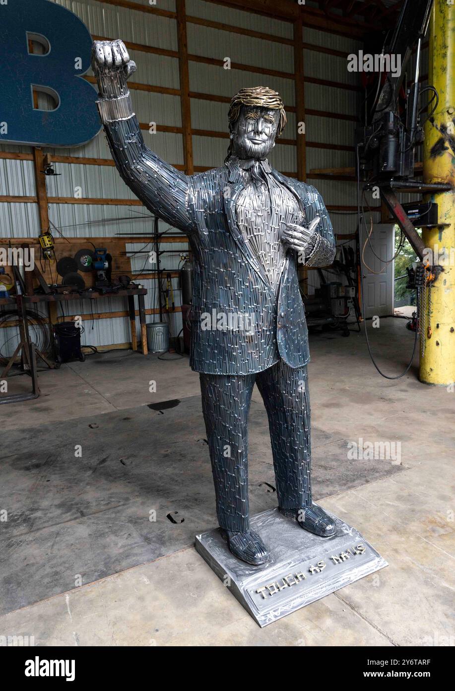 Butler, Pennsylvania, USA. 26th Sep, 2024. Titled 'Tough as Nails ...