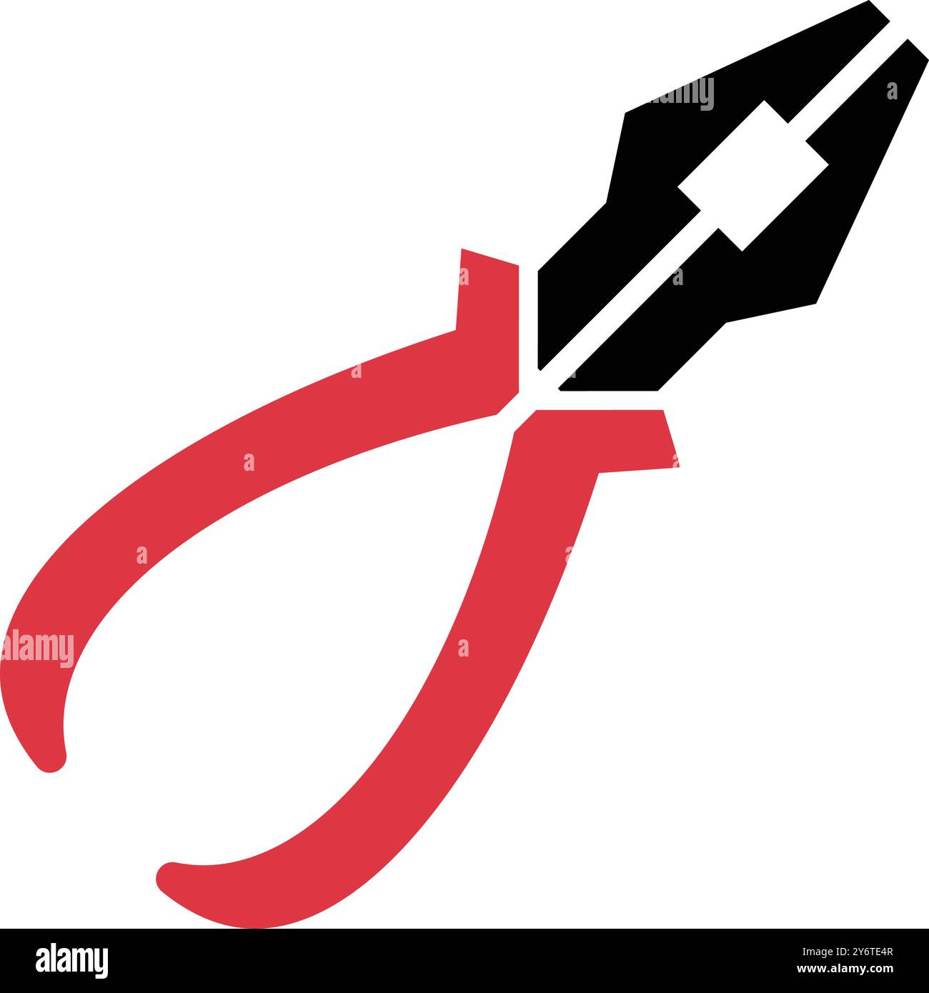 work tool, electric tool, cutting tool, pliers icon Stock Vector