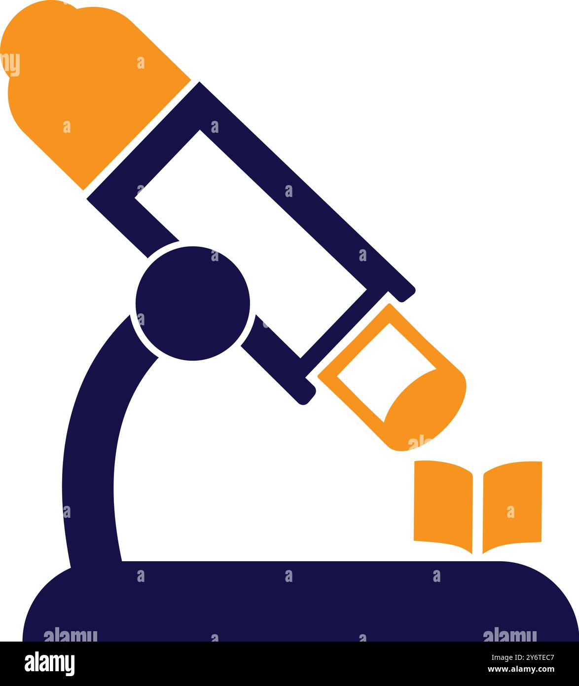 medical equipment, microscope, magnifier, microscope magnifier icon Stock Vector