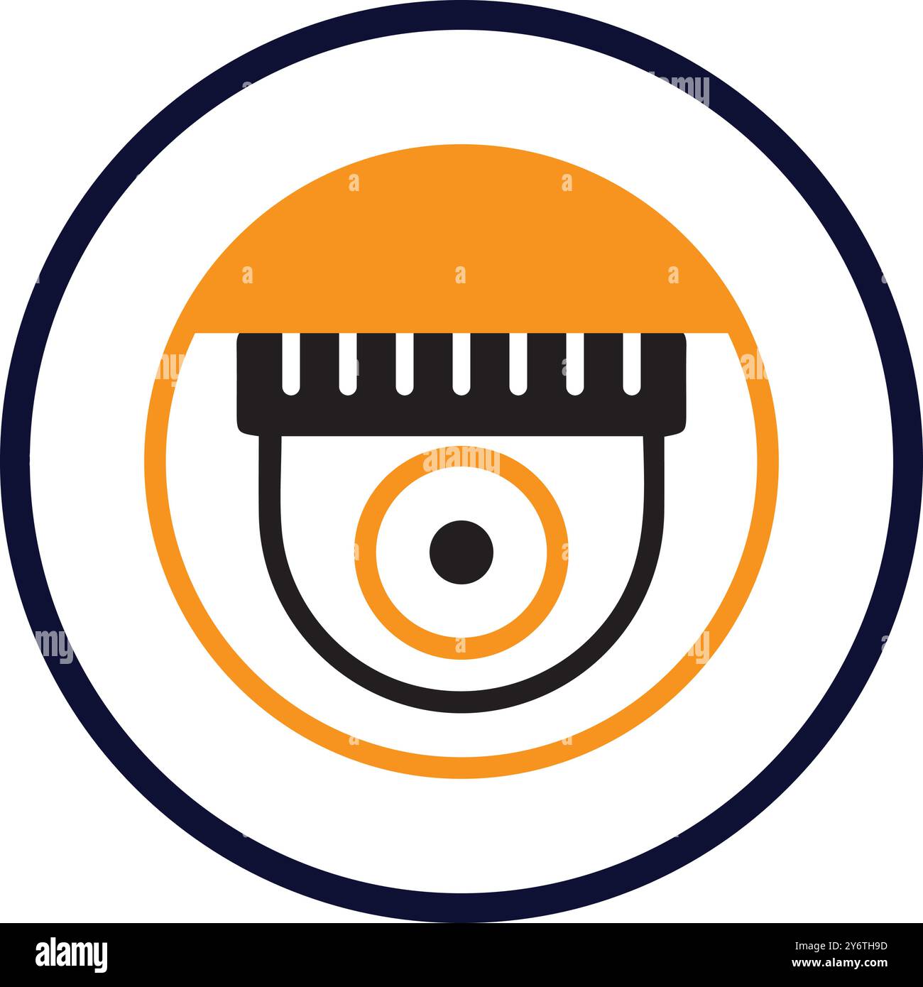 camera, cc camera, security camera service icon Stock Vector