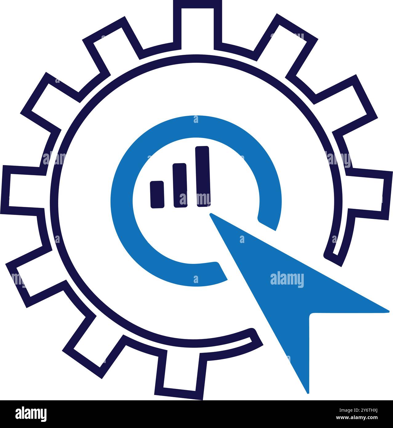 setting, gear, maintenance, optimization icon Stock Vector