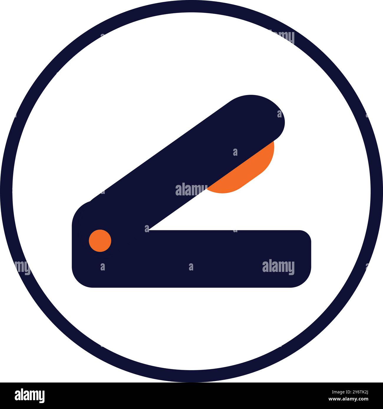 pin, stapler, stationary, stapler tool icon Stock Vector