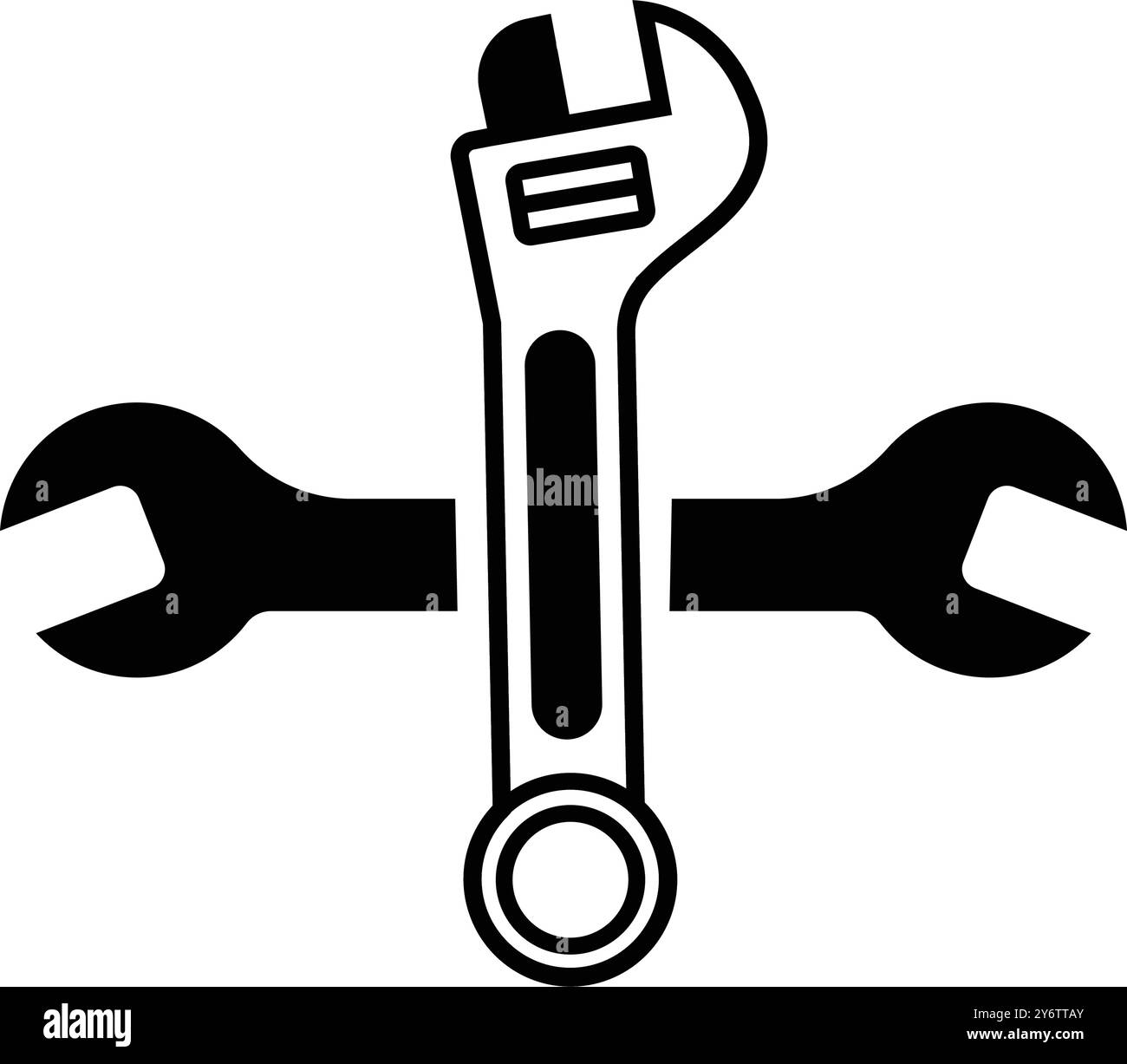 Adjustable vector vectors Black and White Stock Photos & Images - Alamy