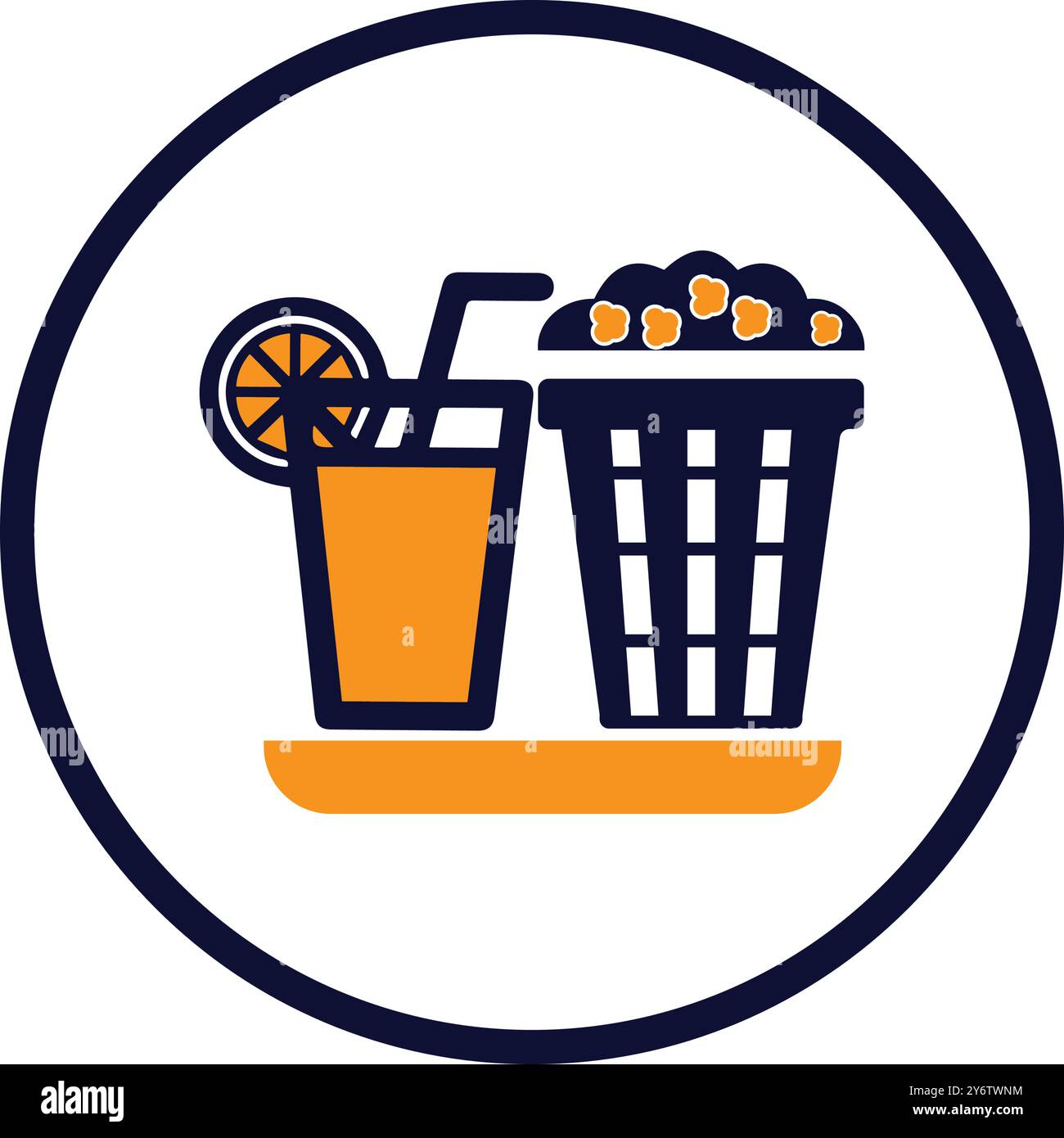 popcorn, bucket, snack, corn, popcorn icon Stock Vector