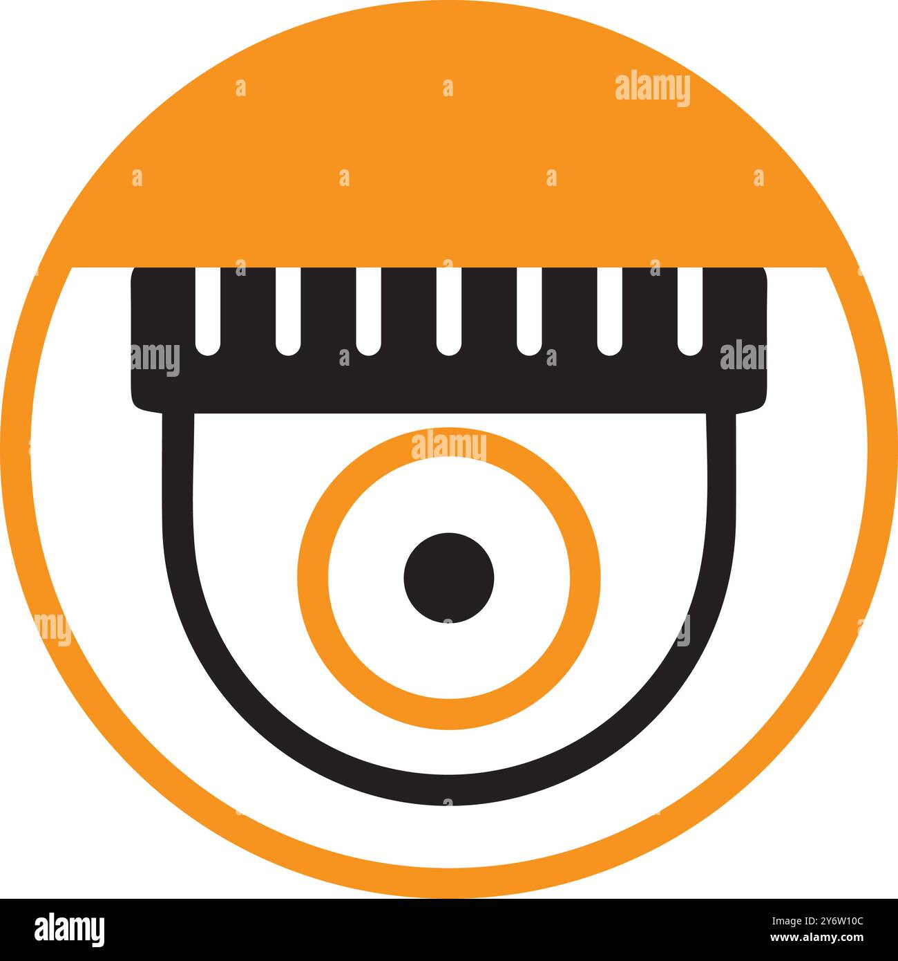 camera, cc camera, security camera service icon Stock Vector