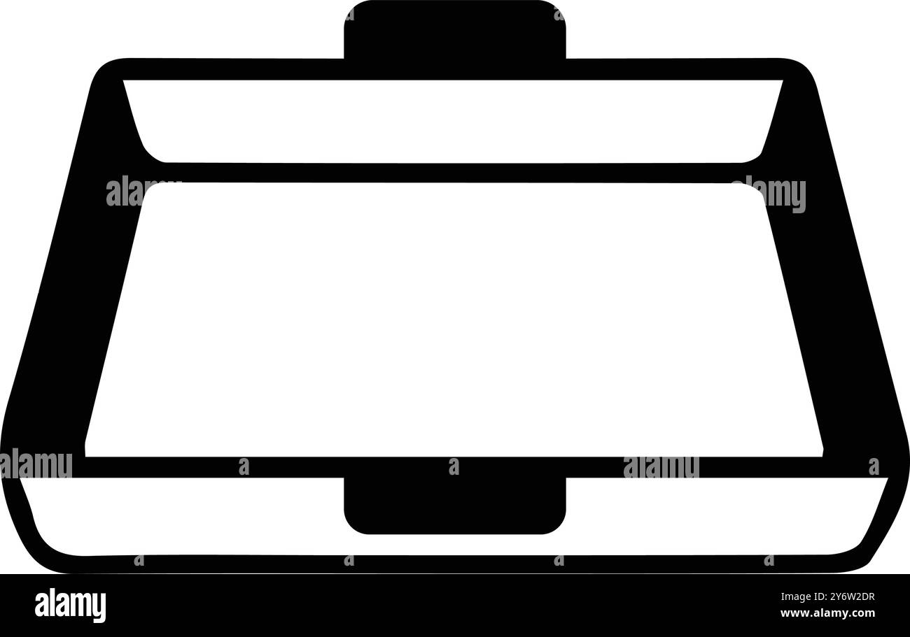 tray, kitchen try, baking, baking tray icon Stock Vector