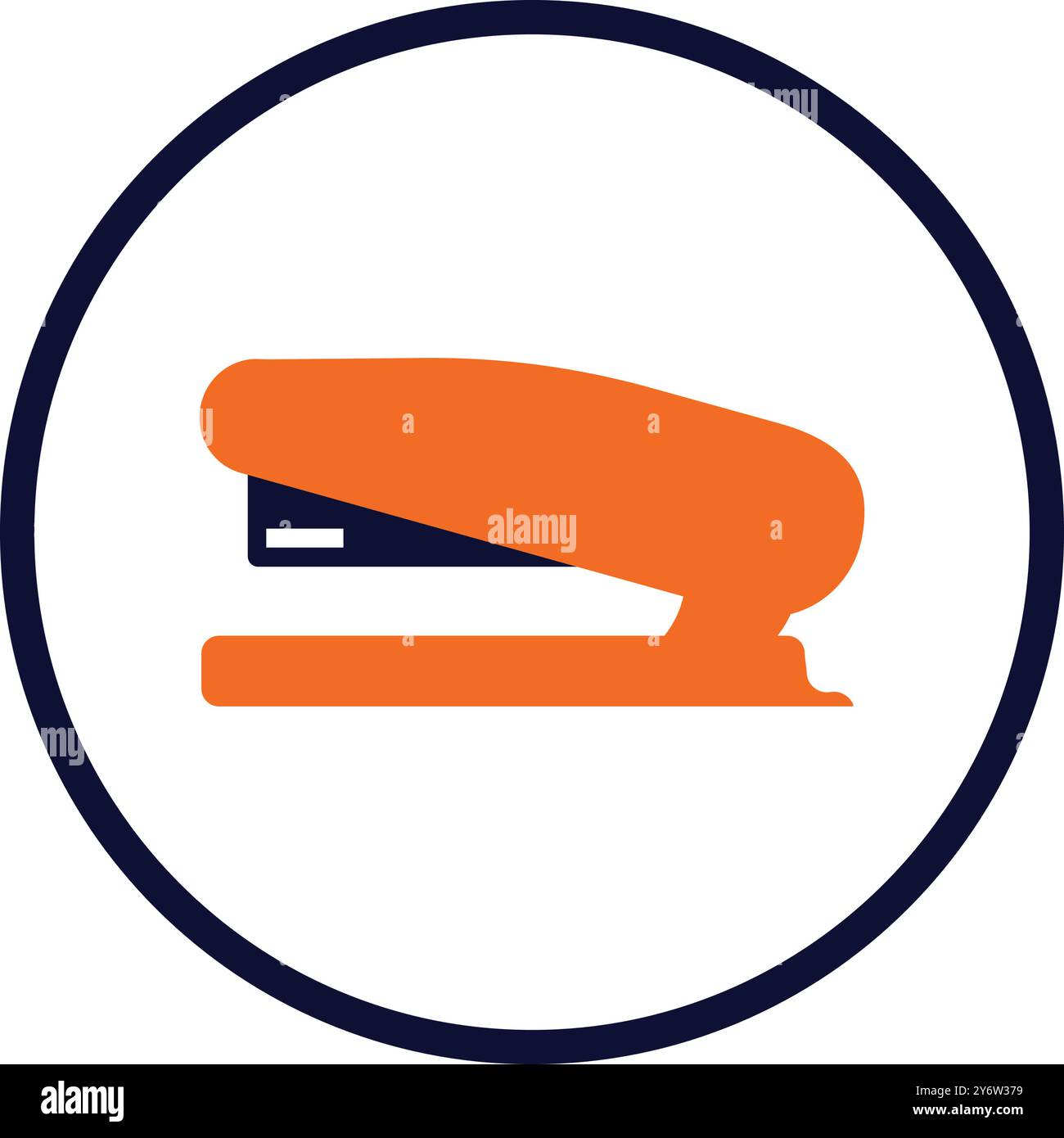 pin, stapler, stationary, stapler tool icon Stock Vector