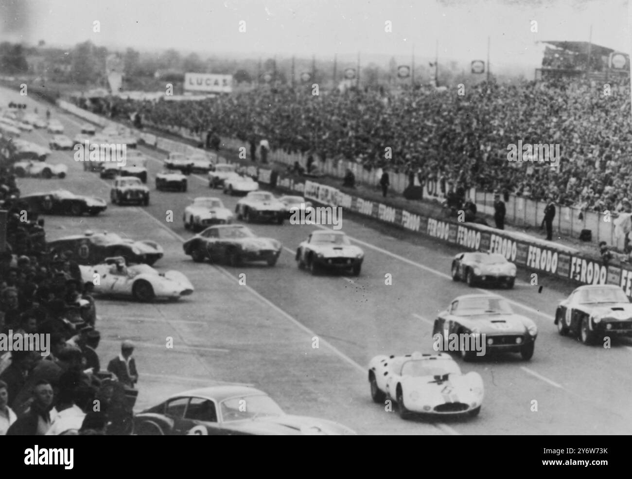 Start Of The Le Mans 24 Hours, France by Heritage Images