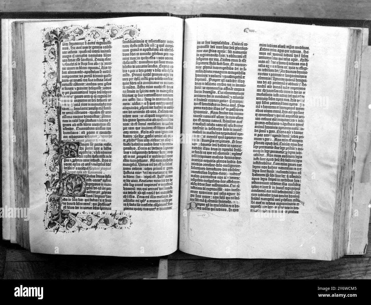 Bible gutenberg Black and White Stock Photos & Images - Alamy