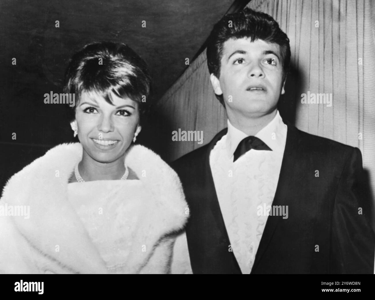 24 APRIL 1961 NANCY SINATRA WITH HUSBAND TOMMY SANDS IN SANTA MONICA ...