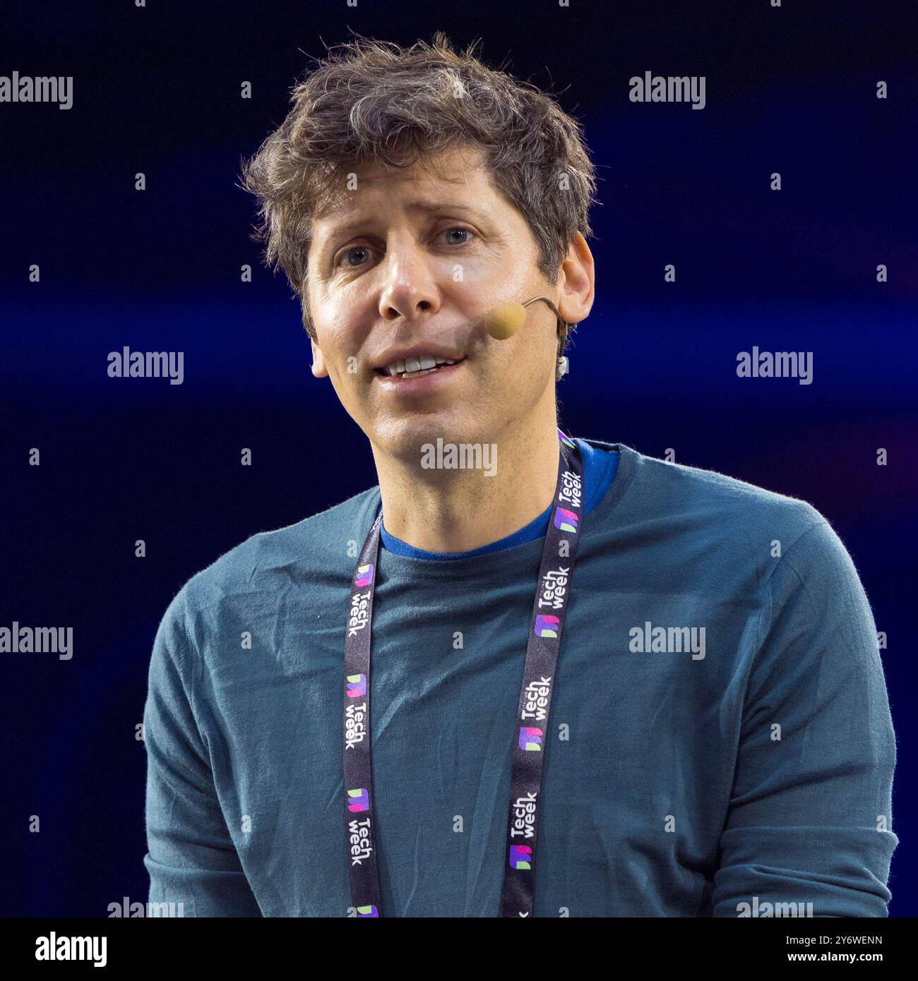 Torino, Italy. 26th Sep, 2024. American entrepreneur Sam Altman (CEO of OpenAI) at Italian Tech Week 2024 Credit: Marco Destefanis/Alamy Live News Stock Photo