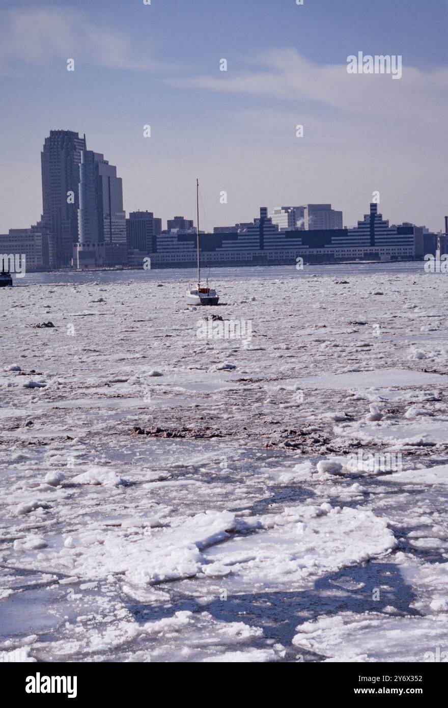 New York City 1996 after snow blizzard Stock Photo - Alamy