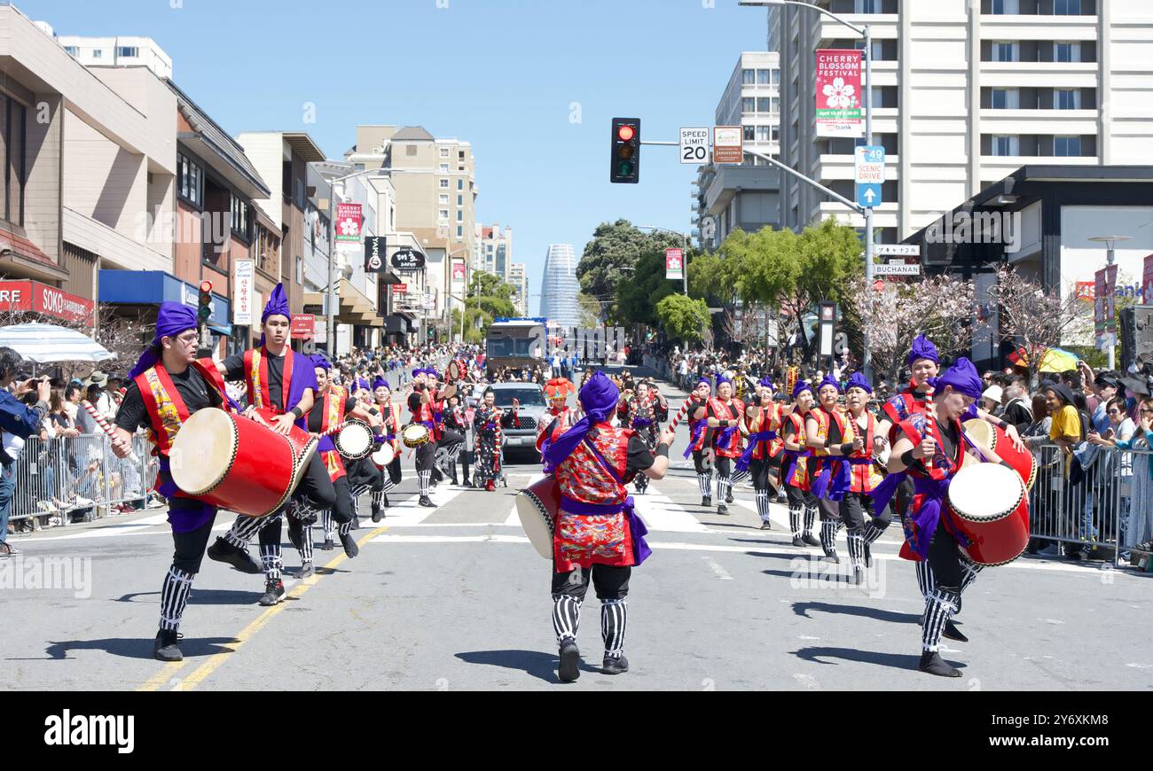 San Francisco, CA April 21, 2024 Unidentifed participants in the