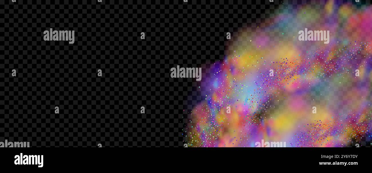 Explosions of color powder.Background of an explosion of colorful smoke ...