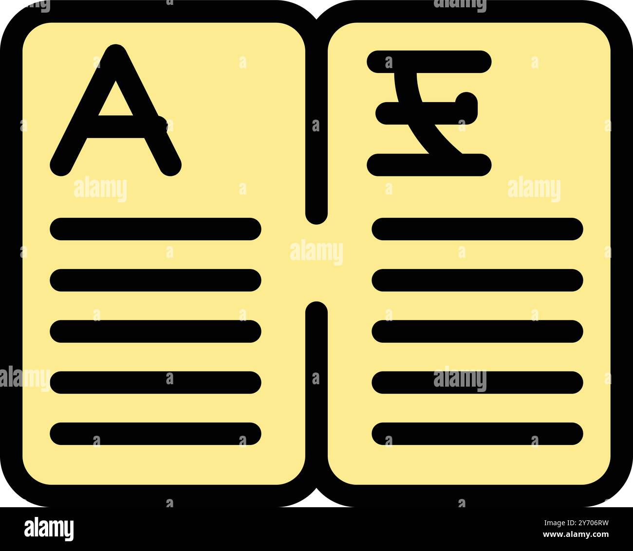 Learning another language Stock Vector Images - Alamy