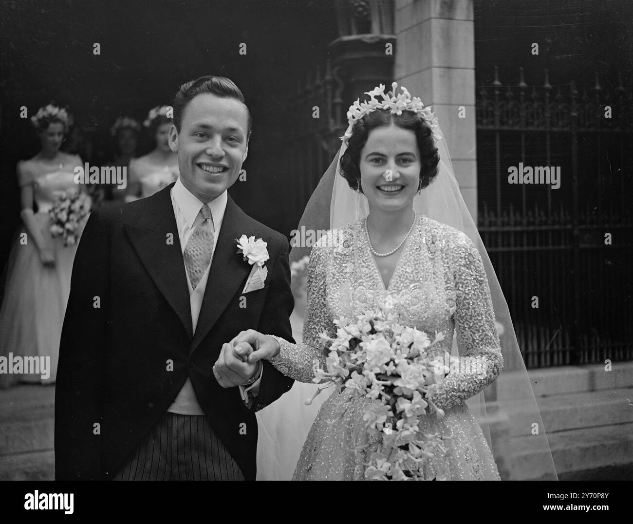 ANGLO-CANADIAN LINK-UP - - - - A honeymoon which will take in the ...