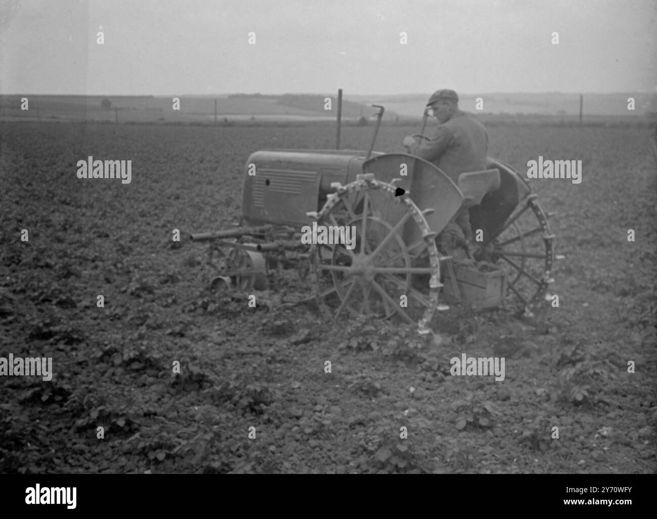 Soil for crops Black and White Stock Photos & Images - Alamy