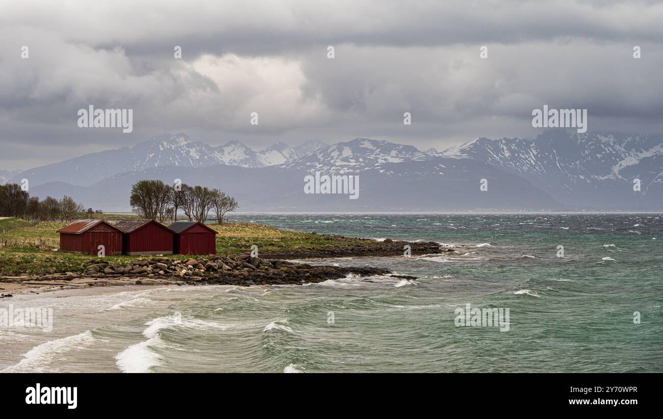 nature sceneries inside the Vesteralen Islands, Norway Stock Photo - Alamy