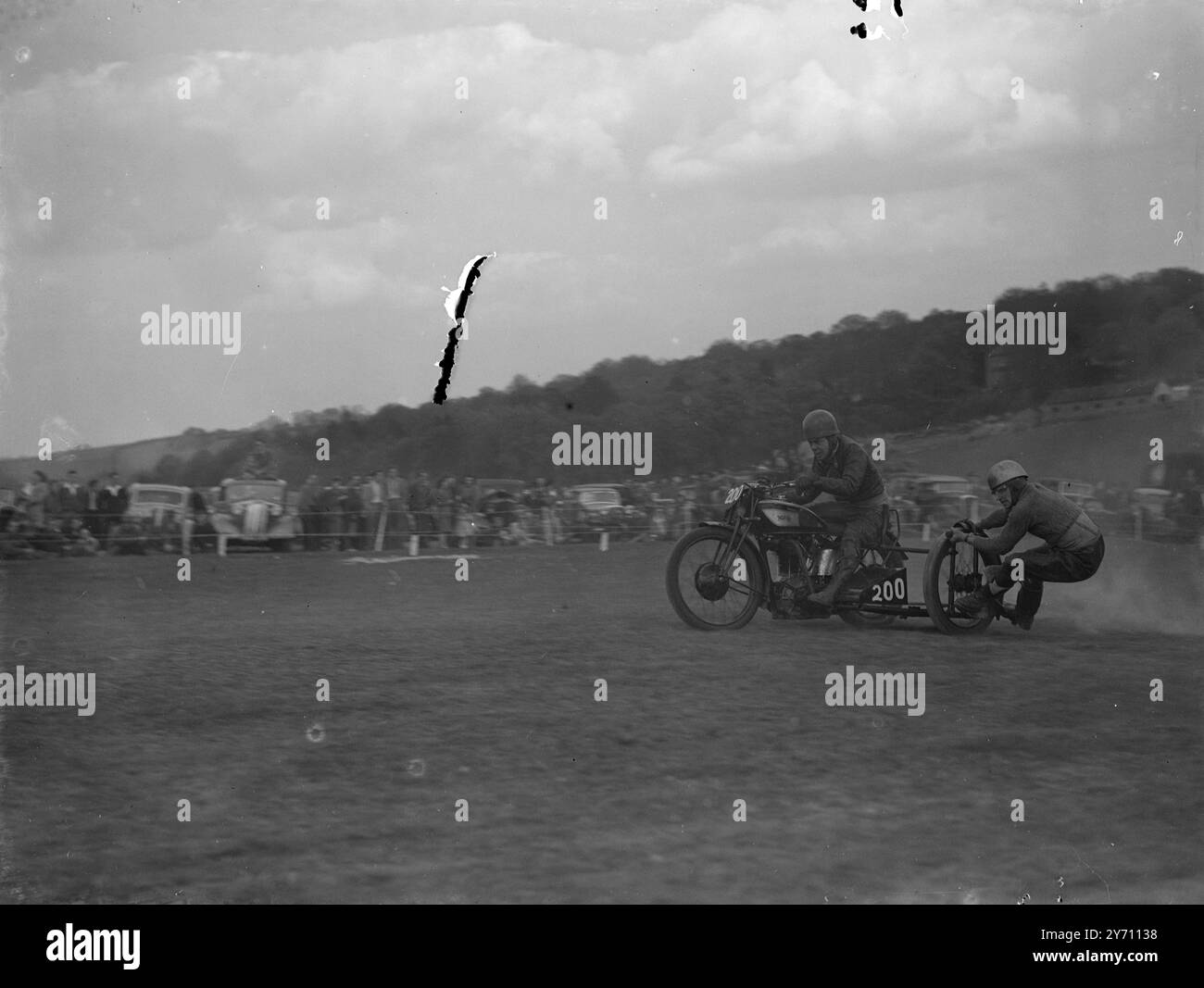 Motor Cycle Racing. Brands Hatch. 1940 Stock Photo - Alamy
