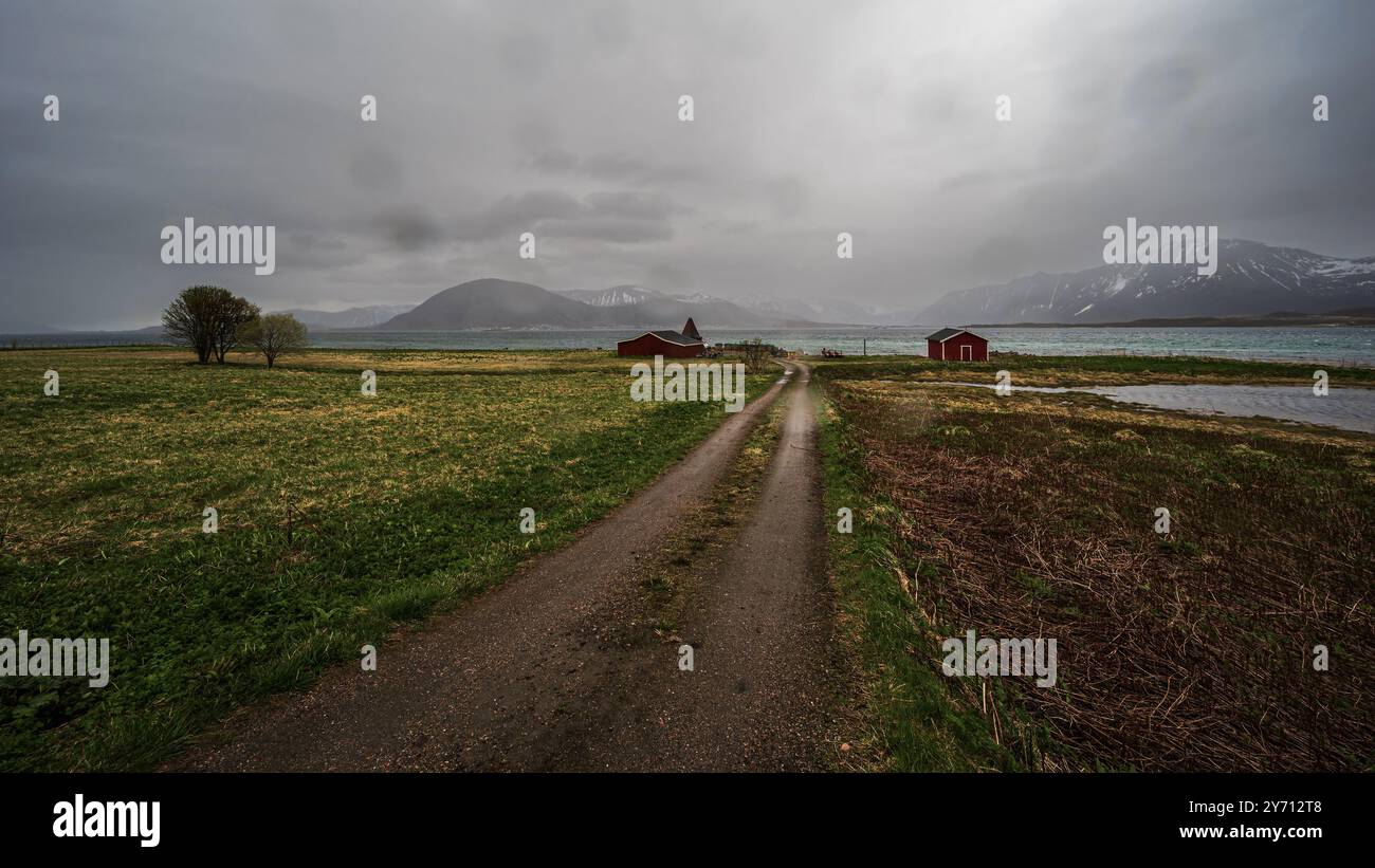 nature sceneries inside the Vesteralen Islands, Norway Stock Photo - Alamy
