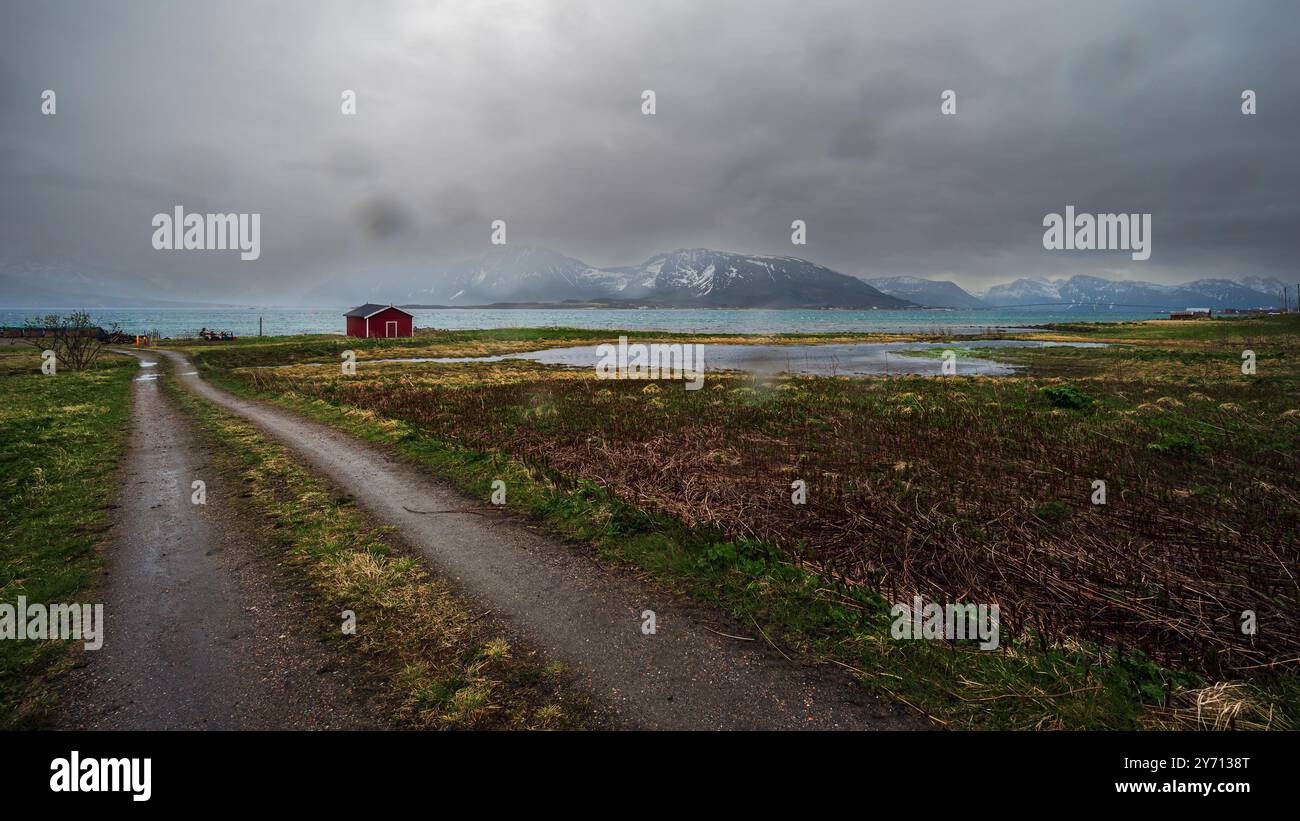 nature sceneries inside the Vesteralen Islands, Norway Stock Photo - Alamy
