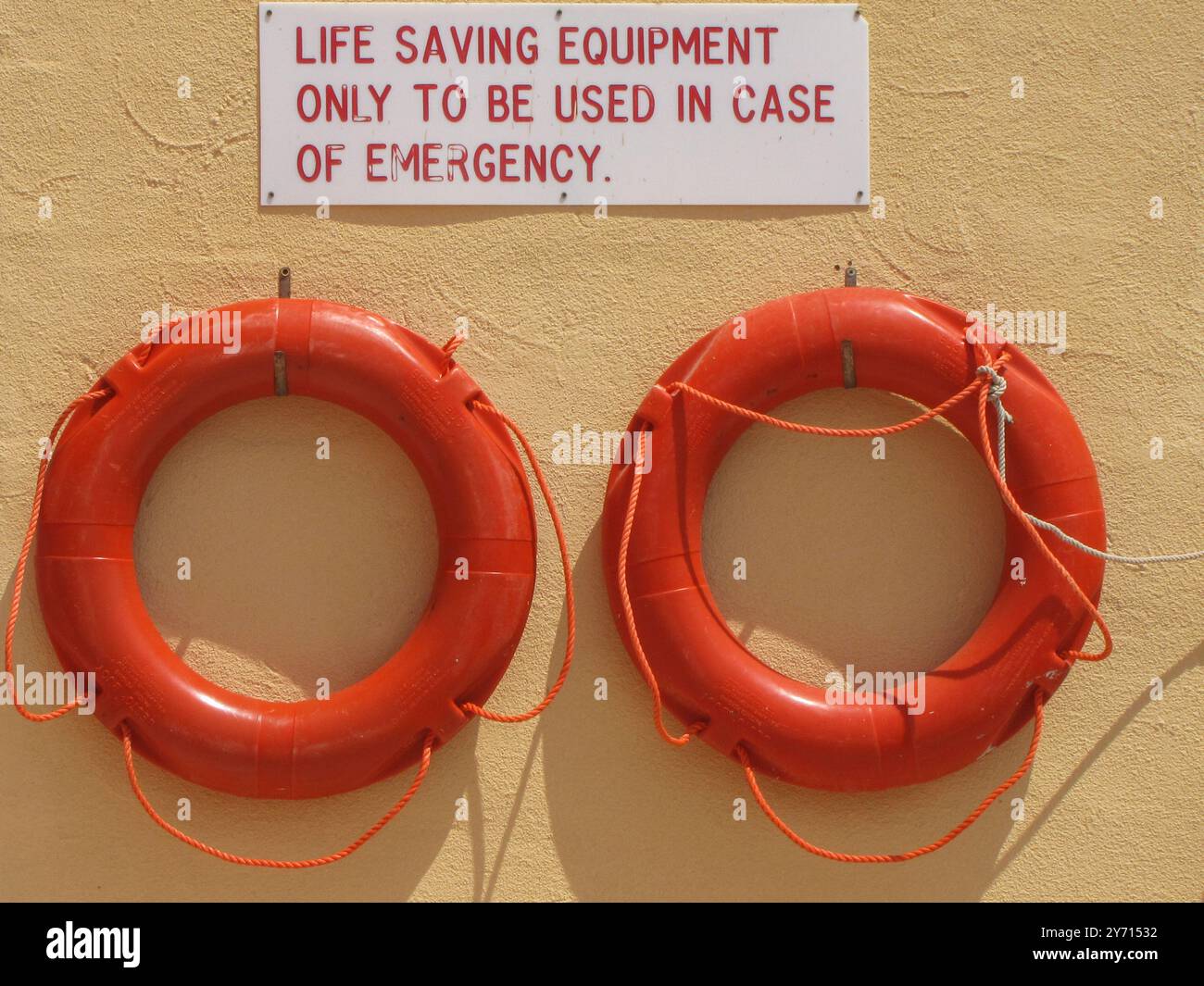 Red Rlifesaving Ring Red life saving ring hi-res stock photography and images - Alamy