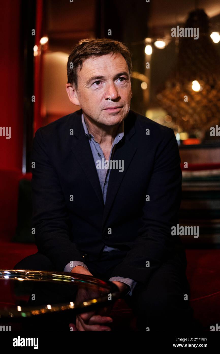 British writer David Nicholls photographed in Stockholm, Sweden, on ...