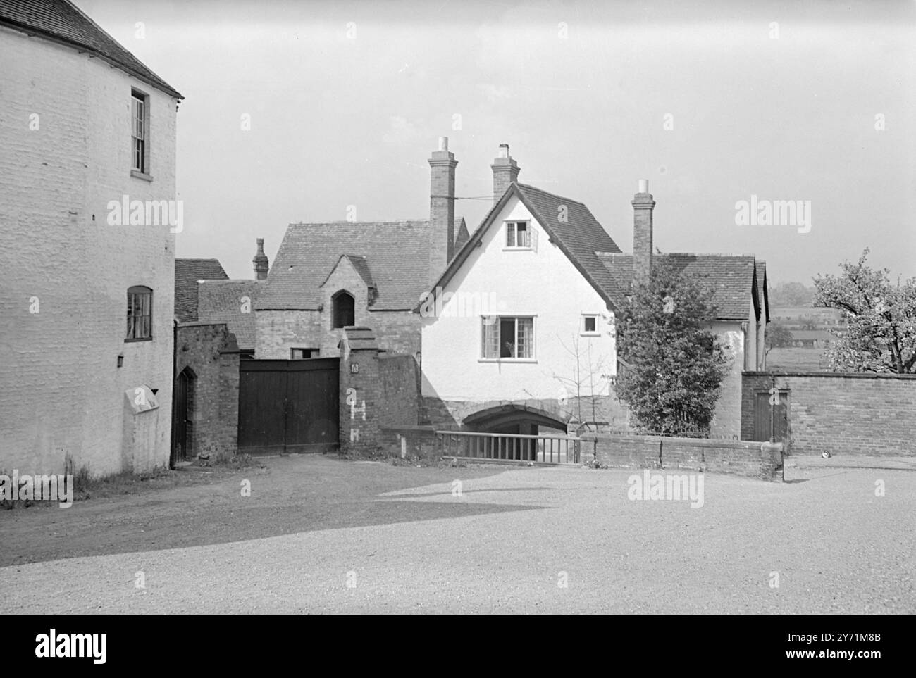Old street living house Black and White Stock Photos & Images - Alamy