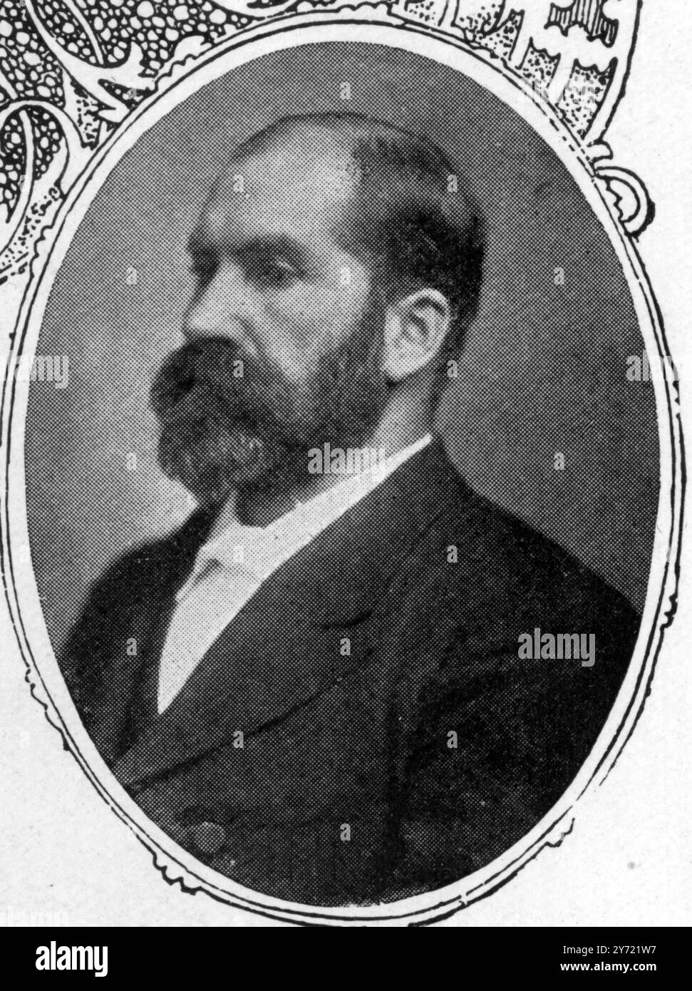 Canon hardwicke Rawnsley  Appointed Honorary Chaplain to the King 1912  Canon Hardwicke Drummond Rawnsley (29 September 1851 - 28 May 1920), was a Church of England clergyman, poet, hymn writer, local politician, and conservationist. He was also one of the founders of the National Trust. Stock Photo