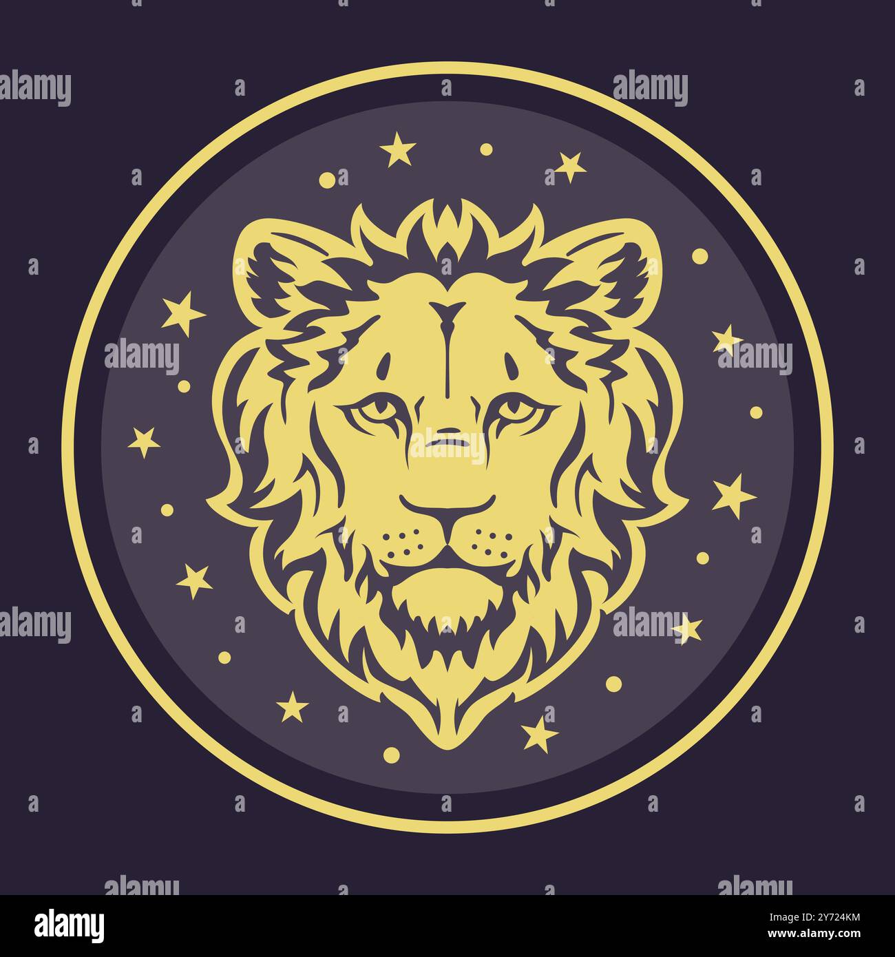 A beautiful image of the zodiac sign artfully surrounded by sparkling ...