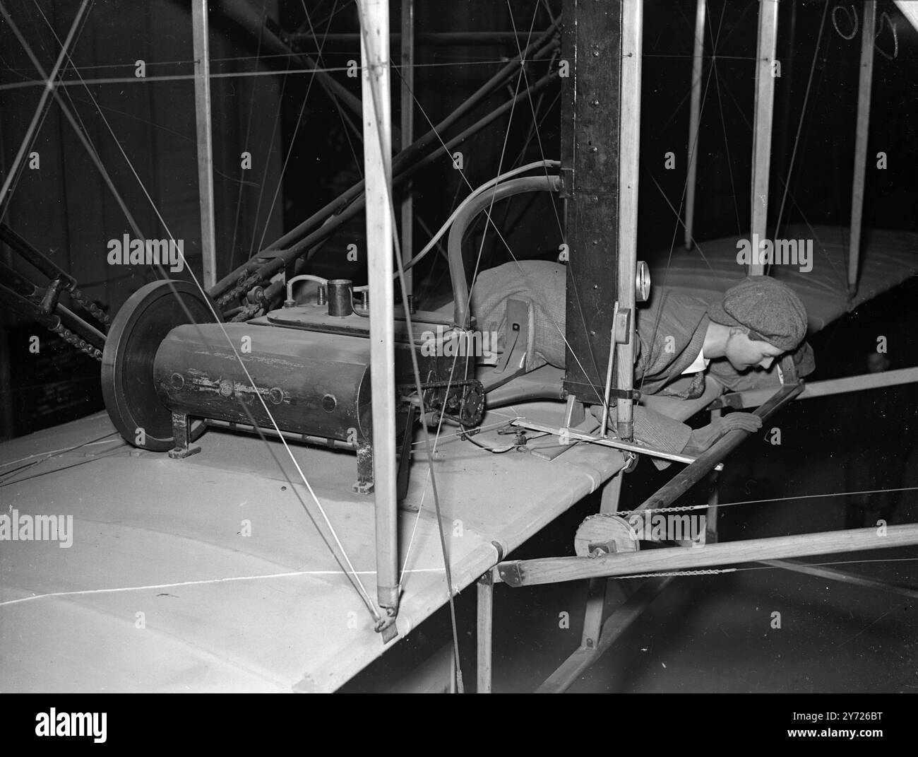 HISTORIC WRIGHT PLANE TO RETURN TO U.S.A. The historic