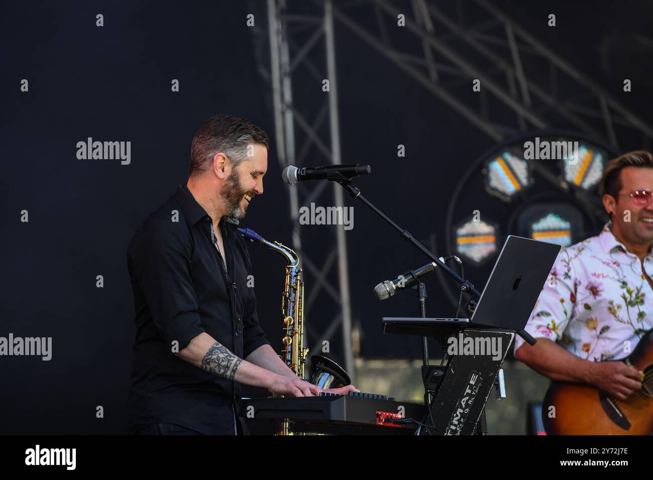 Melbourne, Australia. 27th Sep, 2024. Australian musician Jeremy Diffey ...