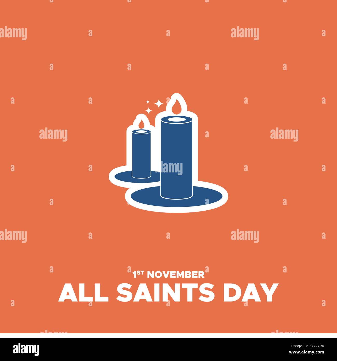 All Saints’ Day, 1st November All Saints’ Day, stock illustration ...