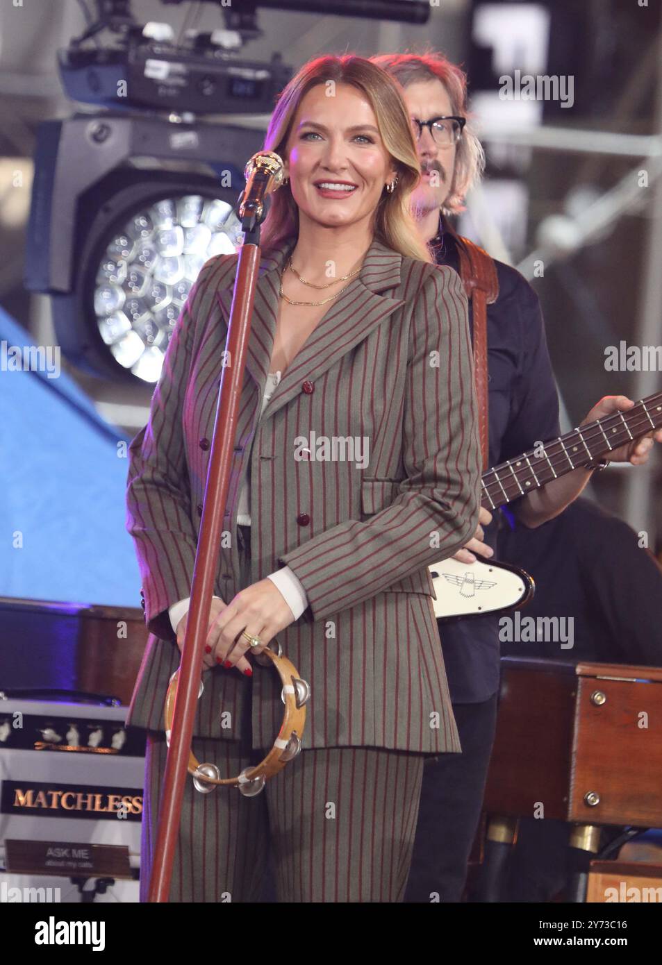 Stapleton Scar Singer September 27, 2024, New York, New York, USA: Singer MORGANE STAPLETON ...