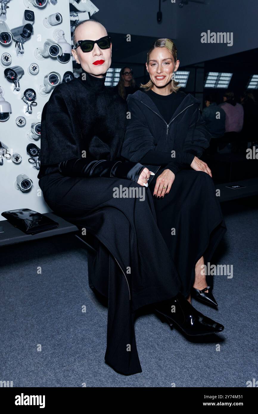 Paris, Frankreich. 27th Sep, 2024. Jordan Roth and Olivia Palermo ...