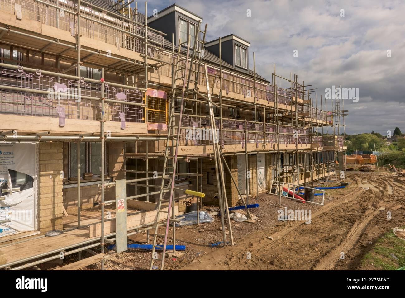 Construction Site - A modern development providing residential ...