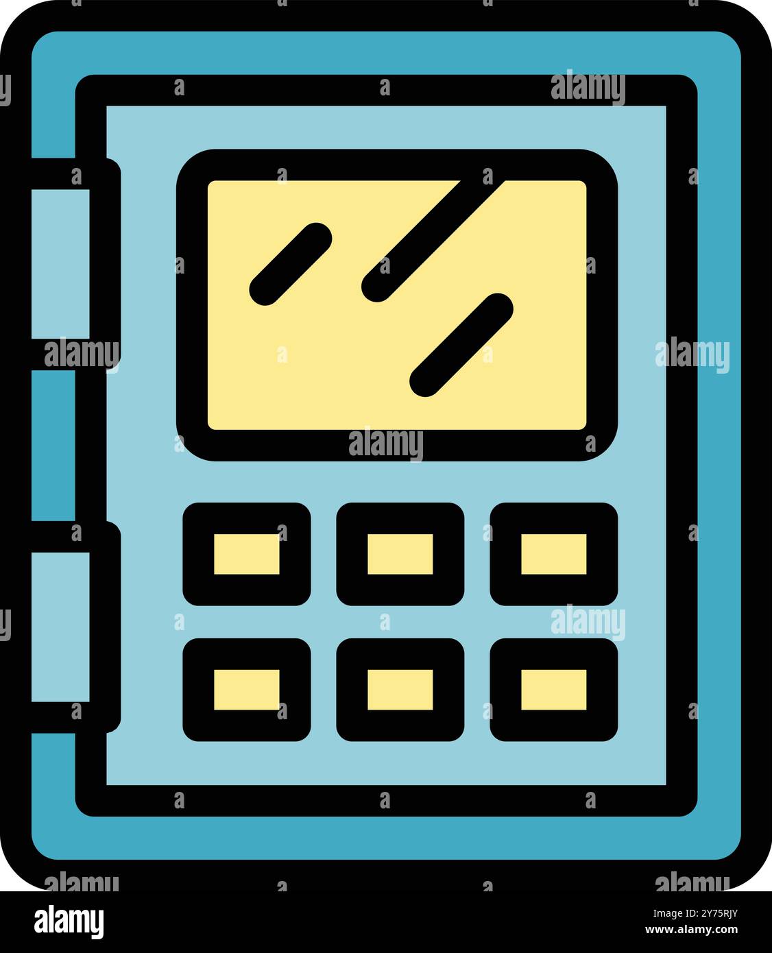 Electronic keycard door lock system with a digital screen is providing ...