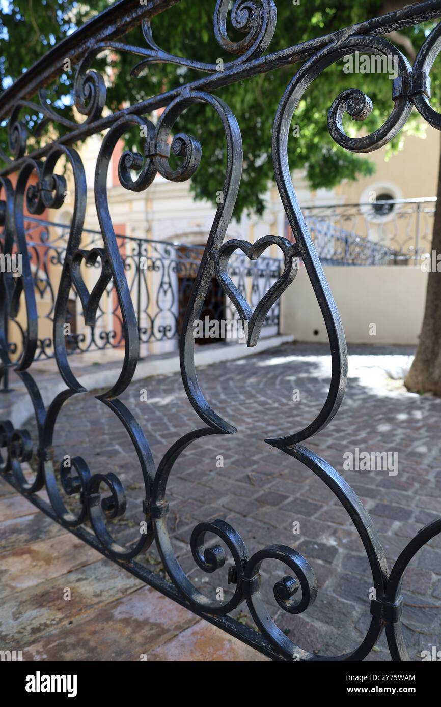 Antibes. France. Frankreich. Kirche Notre Dame Stock Photo