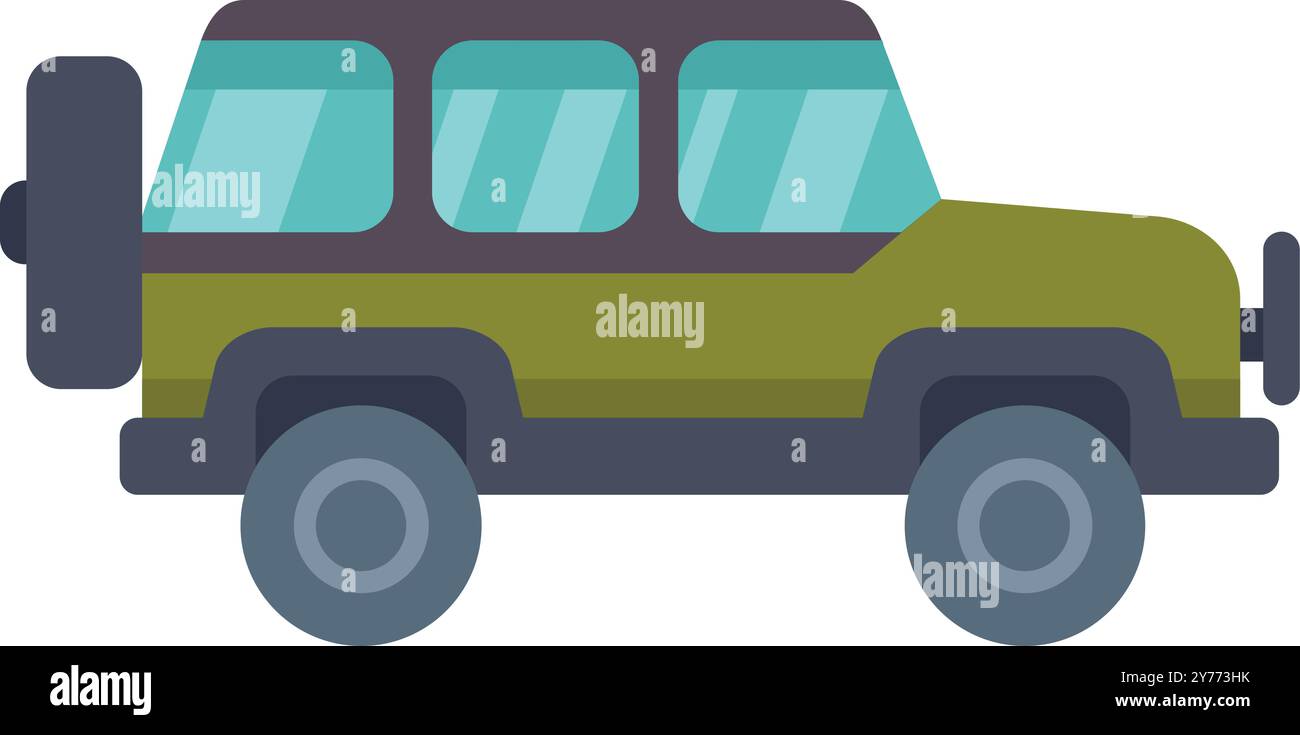 Jeep off road clip art hi-res stock photography and images - Alamy