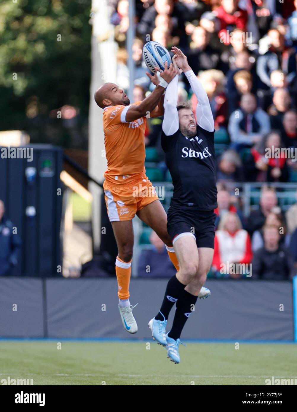 StoneX Stadium, London, UK. 28th Sep, 2024. Gallagher Premiership Rugby ...