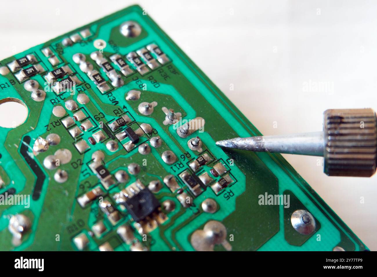 Solder joint pcb hi-res stock photography and images - Alamy