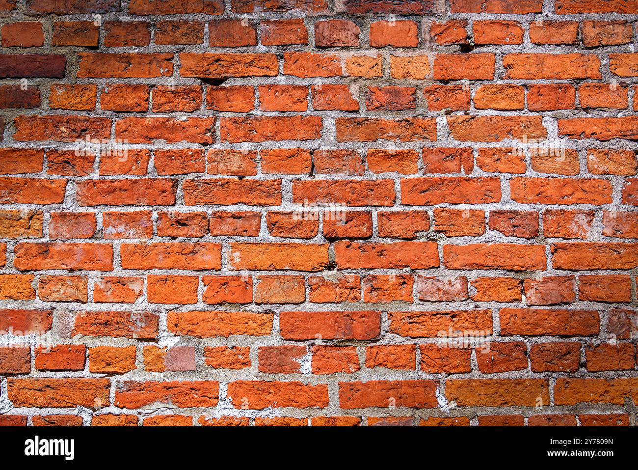 Red Brick Wall close up Stock Photo - Alamy