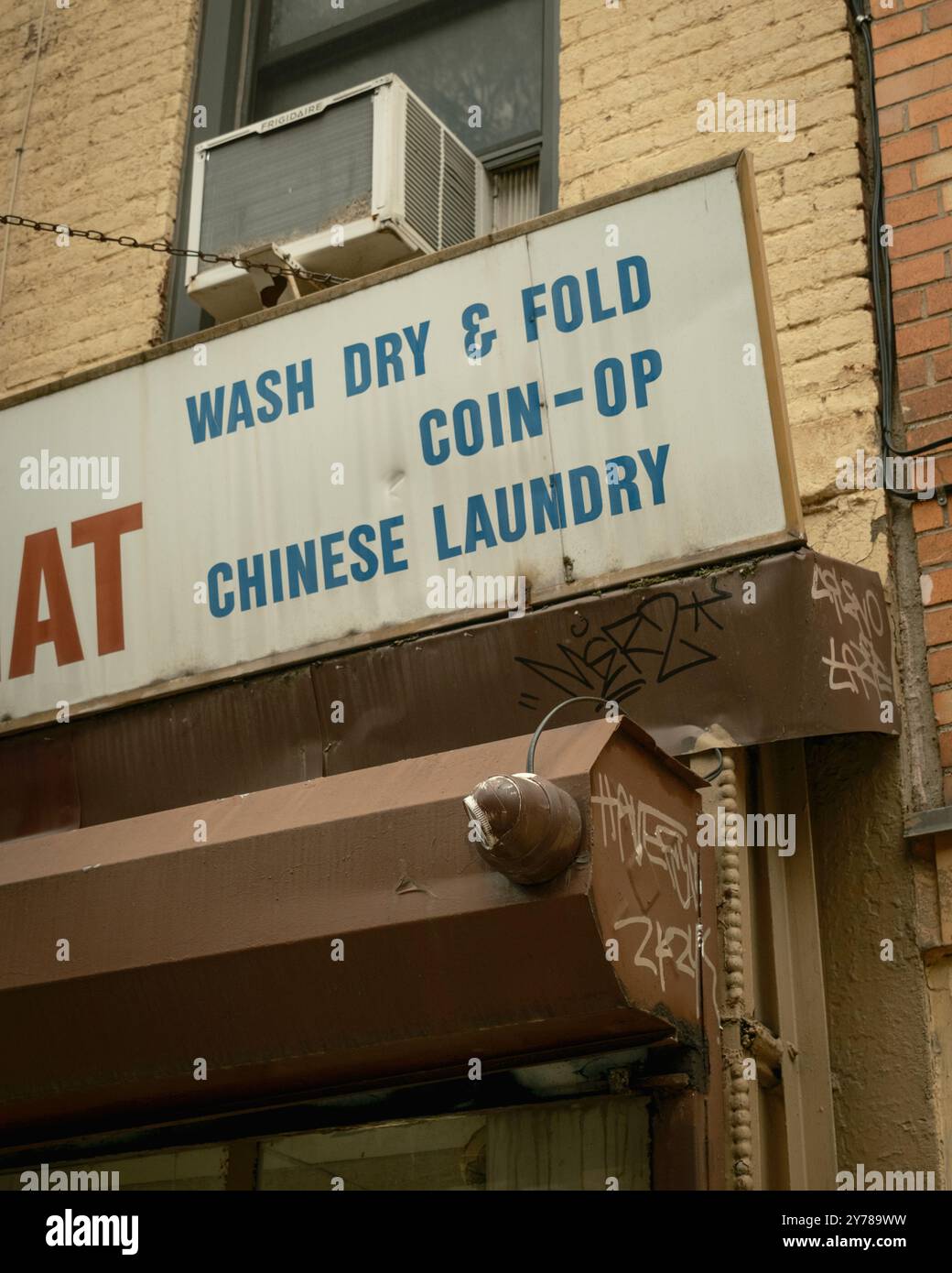 Antique advertising look distressed Laundry sign deals