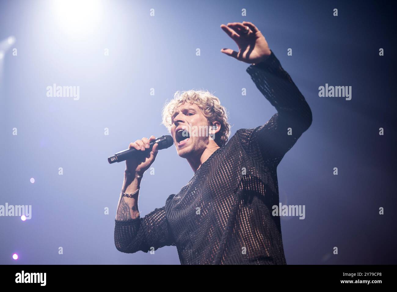 Copenhagen, Denmark. 27th, September 2024. The Danish singer and pop ...